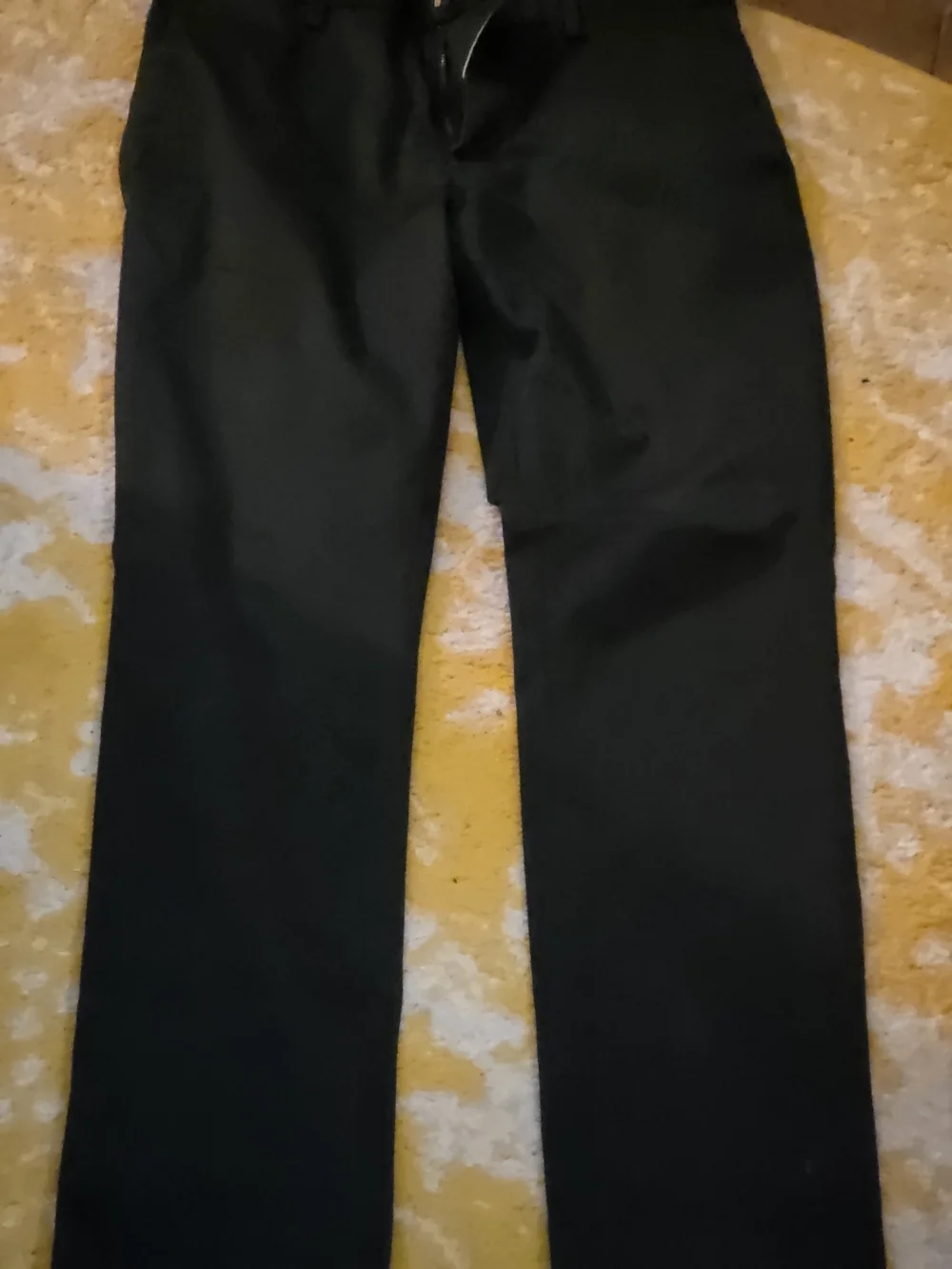 Banana Republic Men's Black Dress Pants - Straight Leg